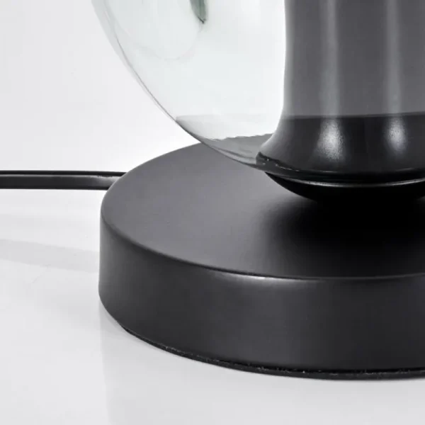 hofstein Ripoll Lampe à poser Noir, 1 lumière* Lampes En Verre