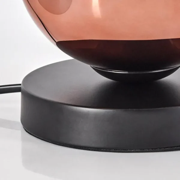 hofstein Ripoll Lampe à poser Noir, 1 lumière* Lampes En Verre