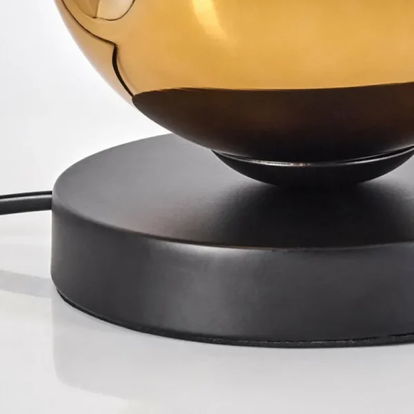 hofstein Ripoll Lampe à poser Noir, 1 lumière* Lampes En Verre