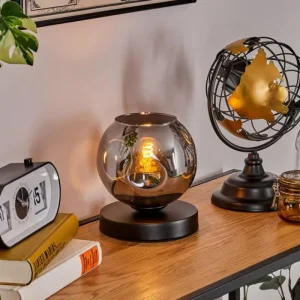 hofstein Ripoll Lampe à poser Noir, 1 lumière* Lampes Modernes