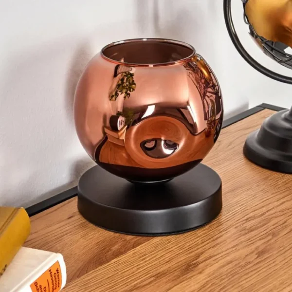hofstein Ripoll Lampe à poser Noir, 1 lumière* Lampes En Verre
