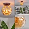 hofstein Ripoll Plafonnier Ambre, 1 lumière* Lampes En Verre