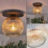hofstein Ripoll Plafonnier, Boule lumineuse Ambre, Clair, 1 lumière* Lampes Modernes