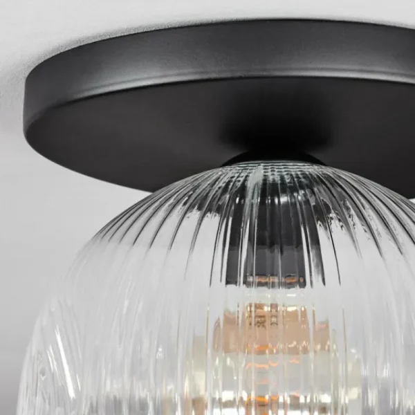 hofstein Ripoll Plafonnier, Boule lumineuse Clair, 1 lumière* Lampes Modernes