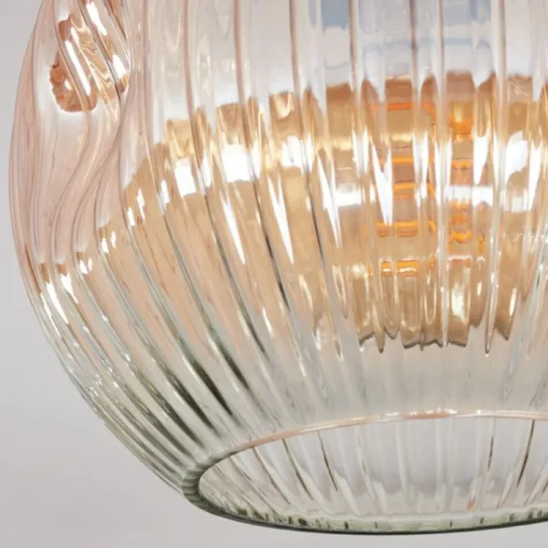 hofstein Ripoll Plafonnier, Boule lumineuse Ambre, Clair, 1 lumière* Lampes Modernes