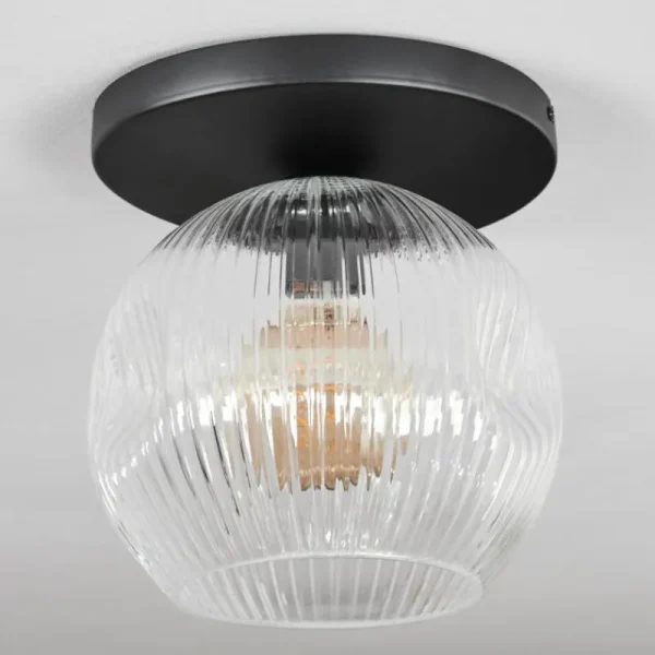 hofstein Ripoll Plafonnier, Boule lumineuse Clair, 1 lumière* Lampes Modernes