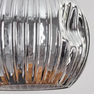 hofstein Ripoll Suspension, Boule lumineuse, Suspension Écru, Noir, 5 lumières* Lampes Modernes