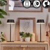 hofstein Romdrup Lampe de table d'extérieur, Lampe à poser LED Noir, 1 lumière* Lampes Modernes