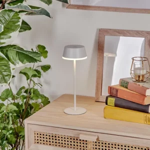 hofstein Romdrup Lampe de table d'extérieur, Lampe à poser LED Blanc, 1 lumière* Lampes Modernes