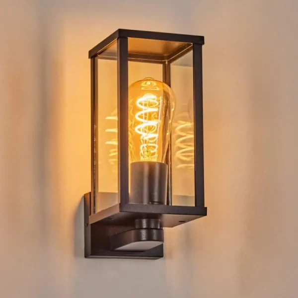 hofstein Rourega Lampe murale d´extérieur Noir, 1 lumière* Lampes Modernes