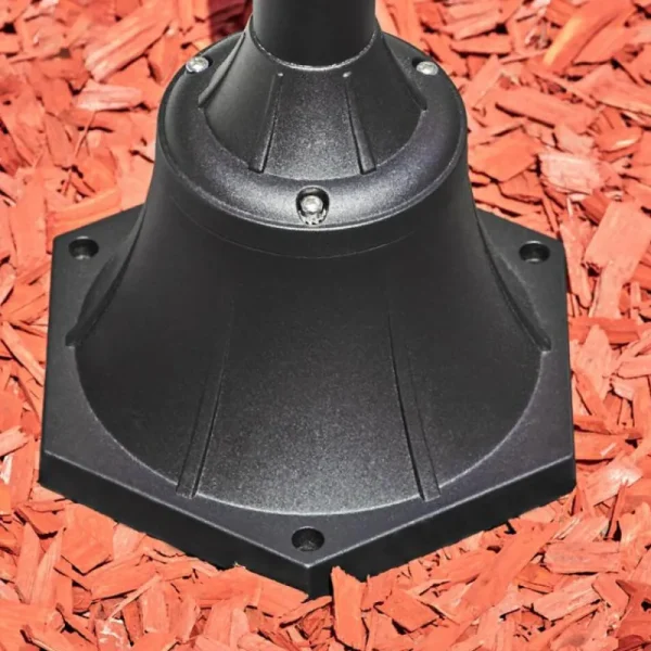 hofstein Réverbère Trosa Noir, 3 lumières* Lampes Modernes