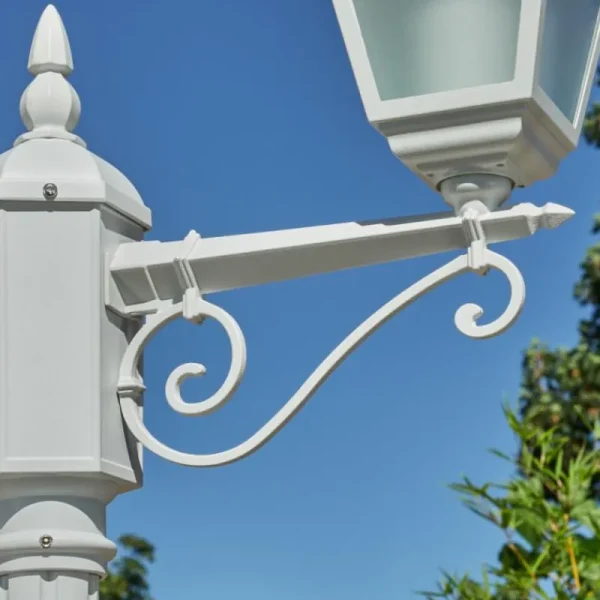 hofstein Réverbère Naofe Blanc, 2 lumières* Lampes Modernes