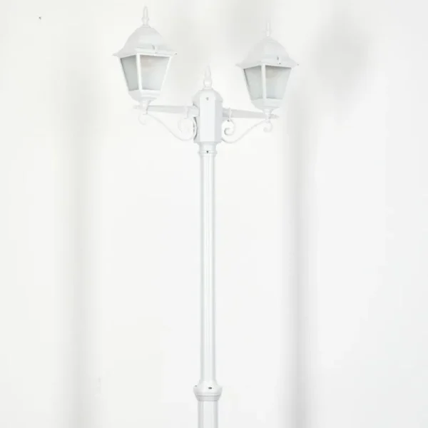 hofstein Réverbère Naofe Blanc, 2 lumières* Lampes Modernes