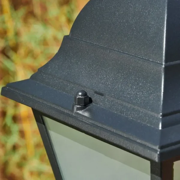hofstein Réverbère Naofe Noir, 3 lumières* Lampes Modernes