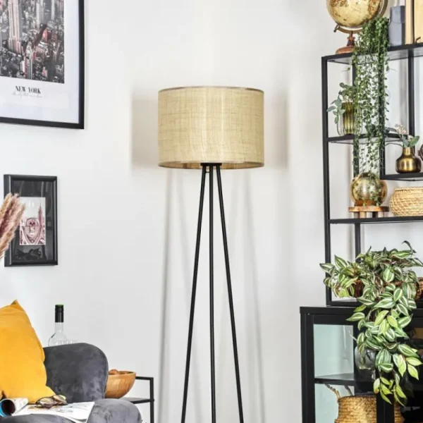 hofstein Sabadim Lampadaire beige, 1 lumière* Lampes Modernes