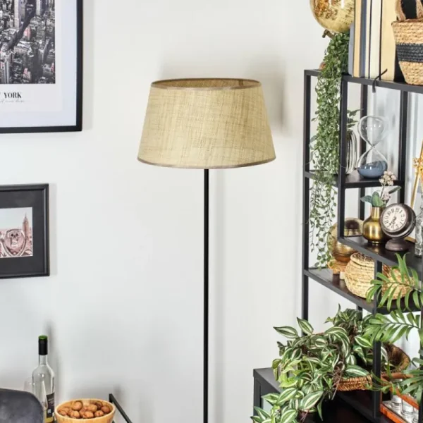 hofstein Sabadim Lampadaire beige, Écru, 1 lumière* Lampes Modernes