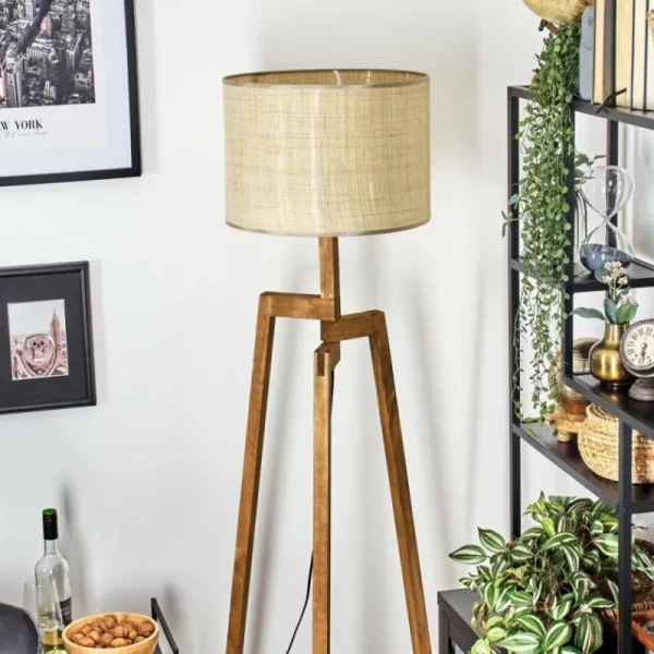 hofstein Sabadim Lampadaire Écru, 1 lumière* Lampes Modernes