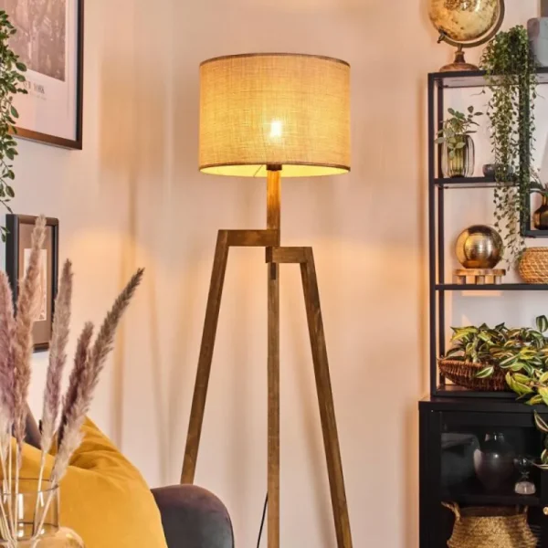hofstein Sabadim Lampadaire Écru, 1 lumière* Lampes Modernes