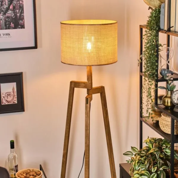 hofstein Sabadim Lampadaire Écru, 1 lumière* Lampes Modernes