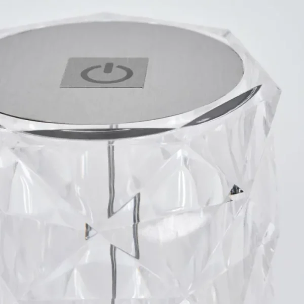 hofstein Salberget Lampe à poser LED Scintillant, Transparent, 1 lumière* Lampes Modernes