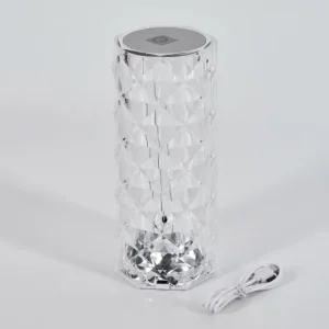 hofstein Salberget Lampe à poser LED Scintillant, Transparent, 1 lumière* Lampes Modernes