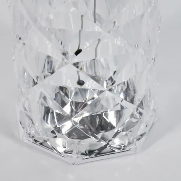 hofstein Salberget Lampe à poser LED Scintillant, Transparent, 1 lumière* Lampes Modernes