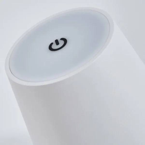 hofstein Salgadinho Lampe de table d'extérieur, Lampe à poser LED Blanc, 1 lumière* Lampes Modernes