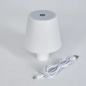 hofstein Salgadinho Lampe de table d'extérieur, Lampe à poser LED Blanc, 1 lumière* Lampes Modernes