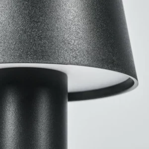 hofstein Salgadinho Lampe de table d'extérieur, Lampe à poser LED Noir, 1 lumière* Lampes Modernes