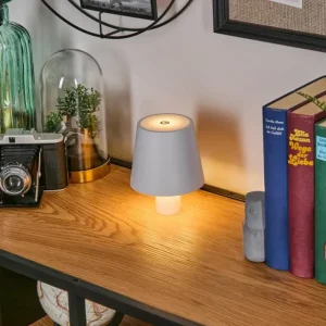 hofstein Salgadinho Lampe de table d'extérieur, Lampe à poser LED Blanc, 1 lumière* Lampes Modernes