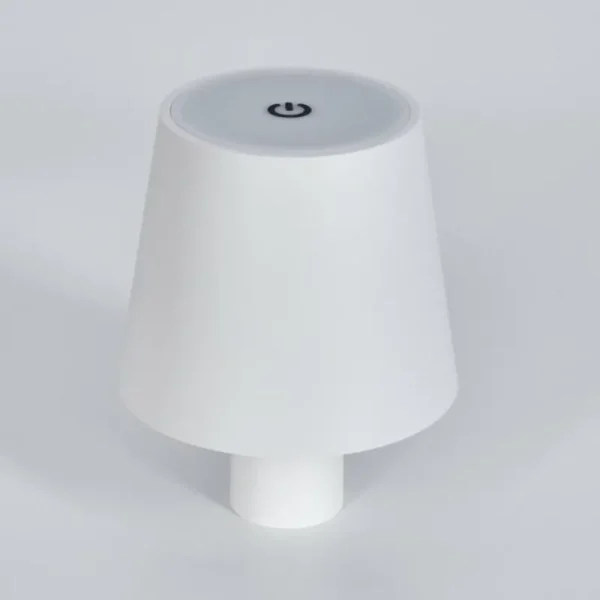 hofstein Salgadinho Lampe de table d'extérieur, Lampe à poser LED Blanc, 1 lumière* Lampes Modernes