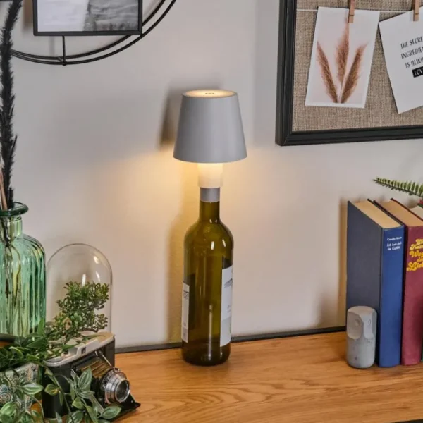 hofstein Salgadinho Lampe de table d'extérieur, Lampe à poser LED Blanc, 1 lumière* Lampes Modernes