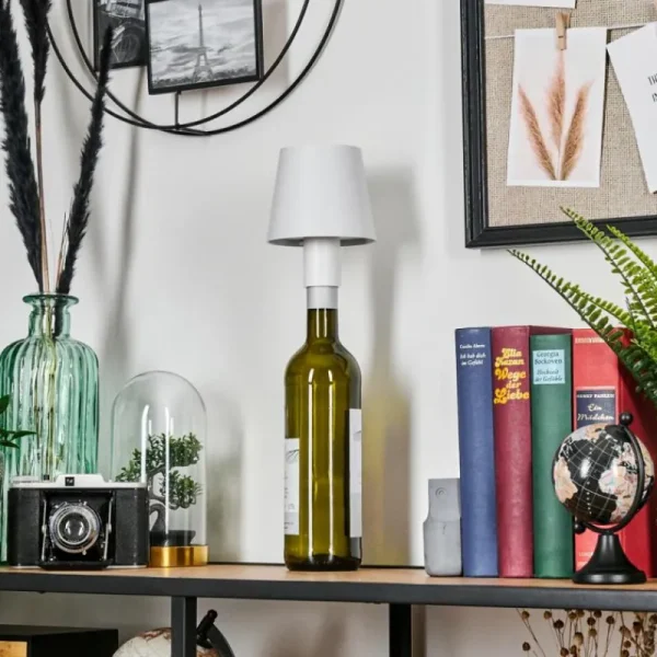 hofstein Salgadinho Lampe de table d'extérieur, Lampe à poser LED Blanc, 1 lumière* Lampes Modernes