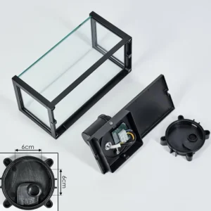 hofstein Sangbana Lampe murale d´extérieur Noir, 1 lumière* Lampes Modernes