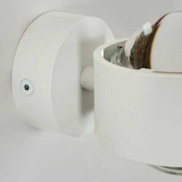 hofstein Sapri Luminaire Up & Down, Applique murale Blanc, 1 lumière* Lampes En Verre