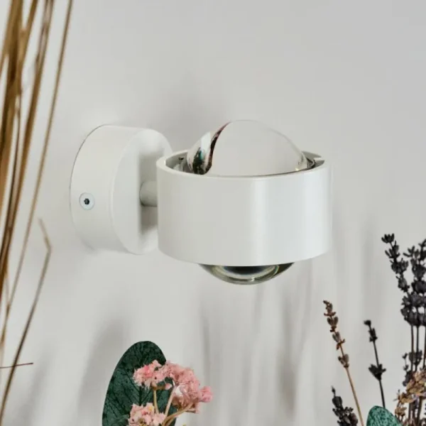 hofstein Sapri Luminaire Up & Down, Applique murale Blanc, 1 lumière* Lampes En Verre