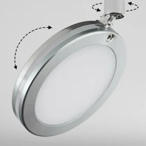 hofstein Sarnadinha Plafonnier LED Nickel mat, 3 lumières* Lampes Modernes