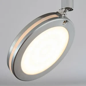 hofstein Sarnadinha Plafonnier LED Nickel mat, 3 lumières* Lampes Modernes