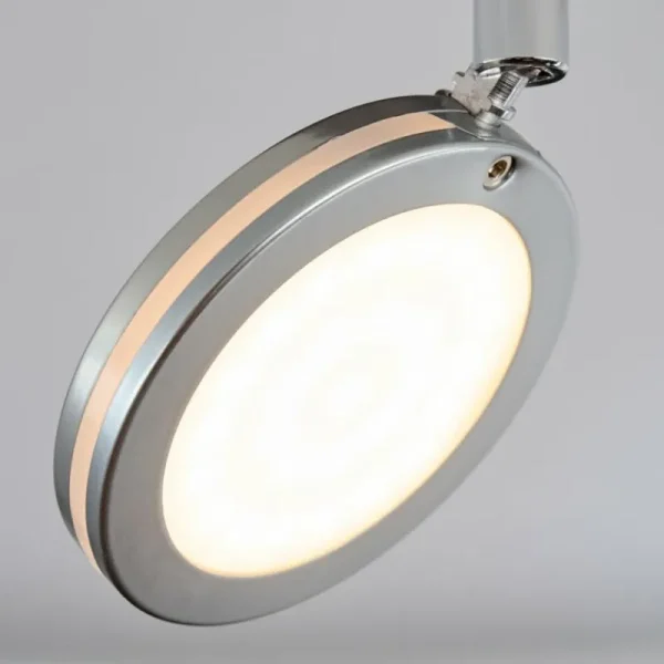 hofstein Sarnadinha Plafonnier LED Nickel mat, 3 lumières* Lampes Modernes