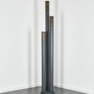 hofstein Sessa Eclairage de chemin Anthracite, 3 lumières* Lampes Modernes
