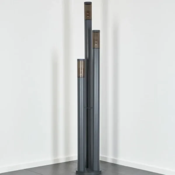 hofstein Sessa Eclairage de chemin Anthracite, 3 lumières* Lampes Modernes