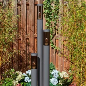 hofstein Sessa Eclairage de chemin Anthracite, 3 lumières* Lampes Modernes