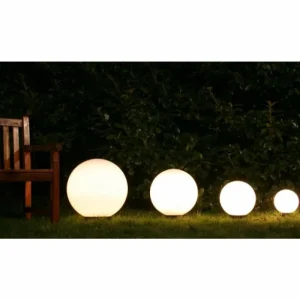 hofstein Set de boules lumineuses 20, 30, 40 et 50 cm Blanc, 4 lumières* Lampes Modernes