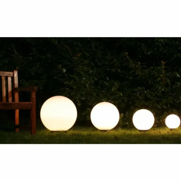 hofstein Set de boules lumineuses 20, 30, 40 et 50 cm Blanc, 4 lumières* Lampes Modernes