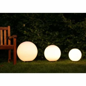 hofstein Set de boules lumineuses 30, 40 et 50 cm Blanc, 3 lumières* Lampes Modernes