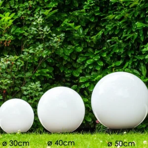 hofstein Set de boules lumineuses Miau Blanc, 3 lumières* Lampes Modernes