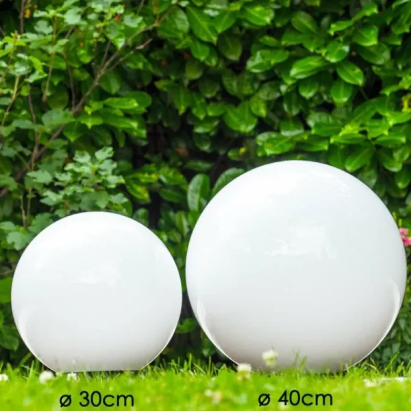hofstein Set de boules lumineuses Miau Blanc, 2 lumières* Lampes Modernes