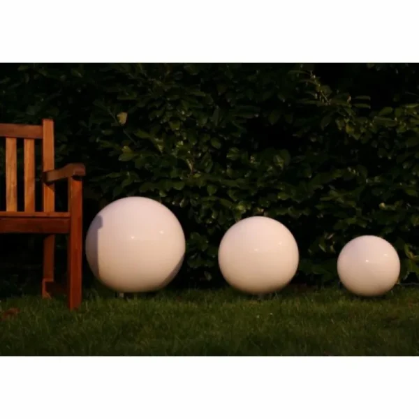 hofstein Set de boules lumineuses 30, 40 et 50 cm Blanc, 3 lumières* Lampes Modernes