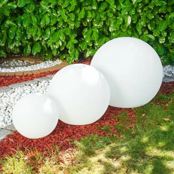 hofstein Set de boules lumineuses Arslev Blanc, 3 lumières* Lampes Modernes