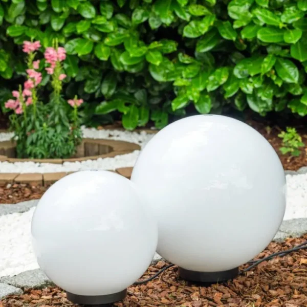 hofstein Set de boules lumineuses Miau Blanc, 2 lumières* Lampes Modernes